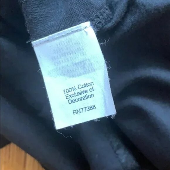 J. Crew Layering Black Tiered Ruffle Sequins Scoop Neck Tee Tank Top Blouse XS - Picture 7 of 7